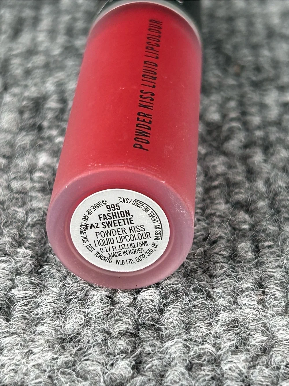MAC Kiss It Twice Powderkiss Liquid Lip Best-Seller 995/FASHION SWEETIE ~NWOB.